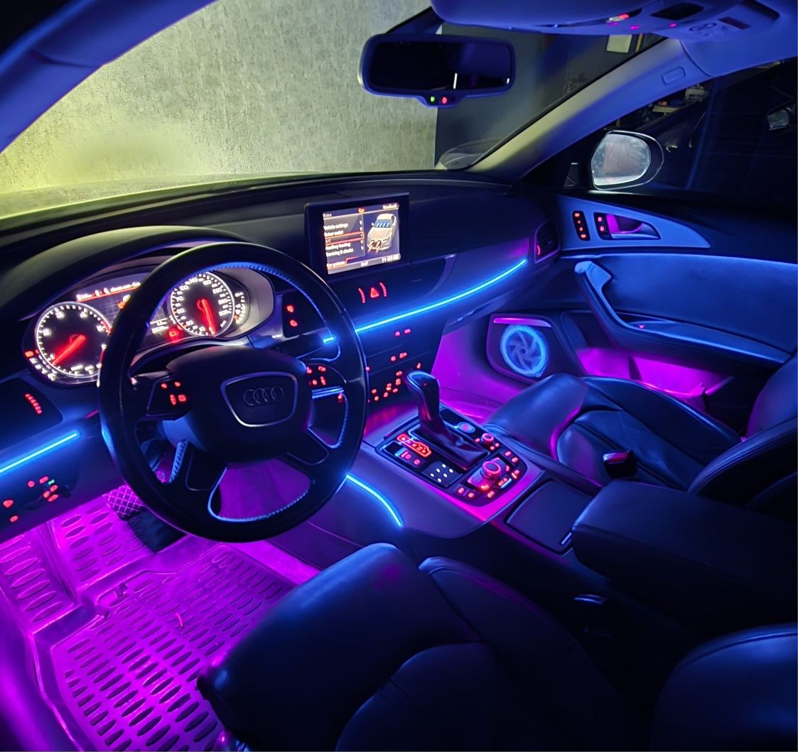 Kit Lumini Ambientale 22 in 1 Symphony Acrilice Interior Auto Dinamic