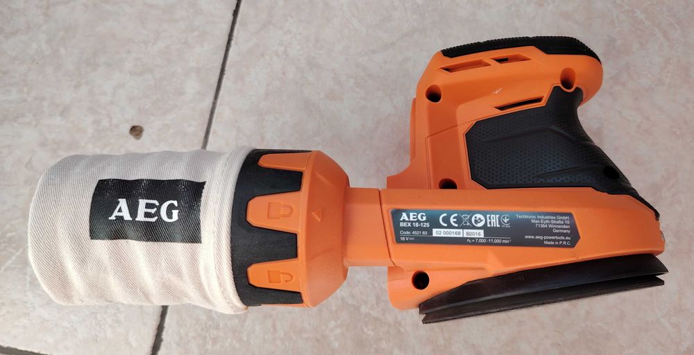 Incarcator AEG BL 18S si slefuitor AEG BEX 18-125
