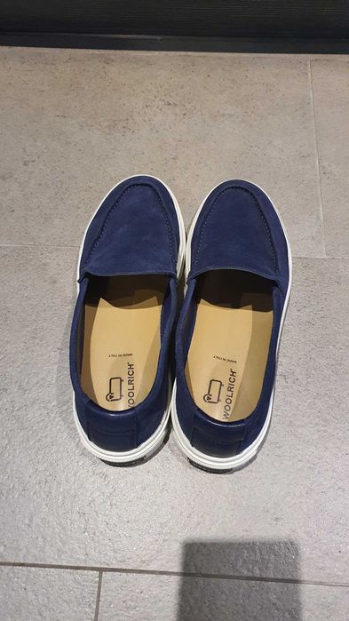 Кожени мокасини от естествен велур