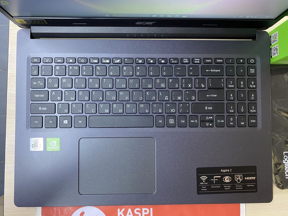 Ноутбук Acer Core i3-10 SSD 1024гб Озу 4гб 4 Ядро