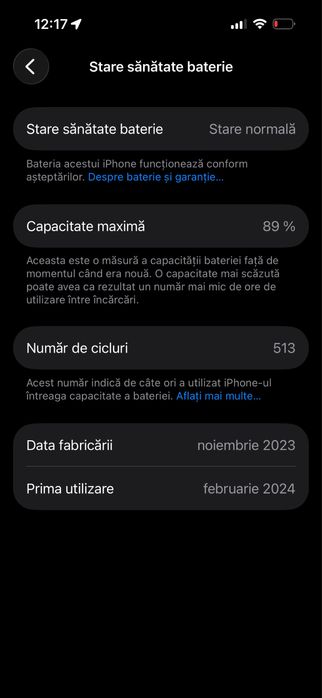 iphone 15 pro impecabil