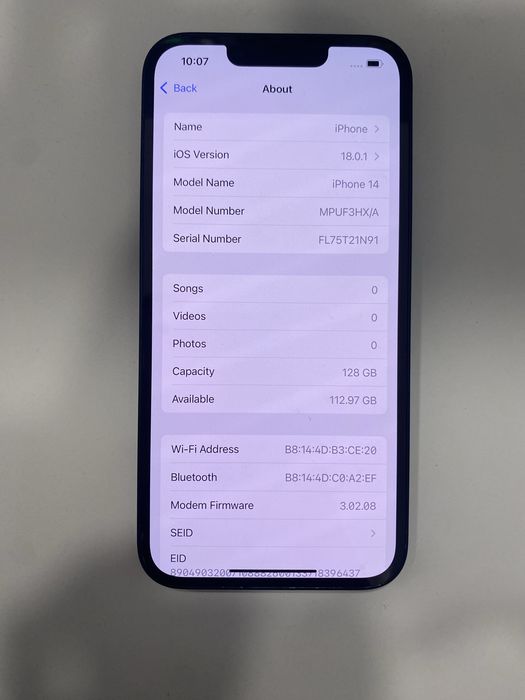 iPhone 14 128GB ID-yai700