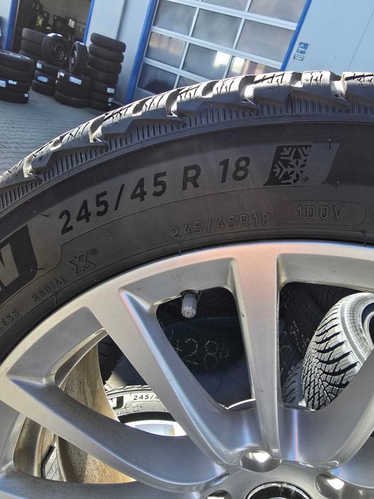 Jante BMW G30 G31 X5 X6 Anvelope Iarna SH Michelin 245 45 R18