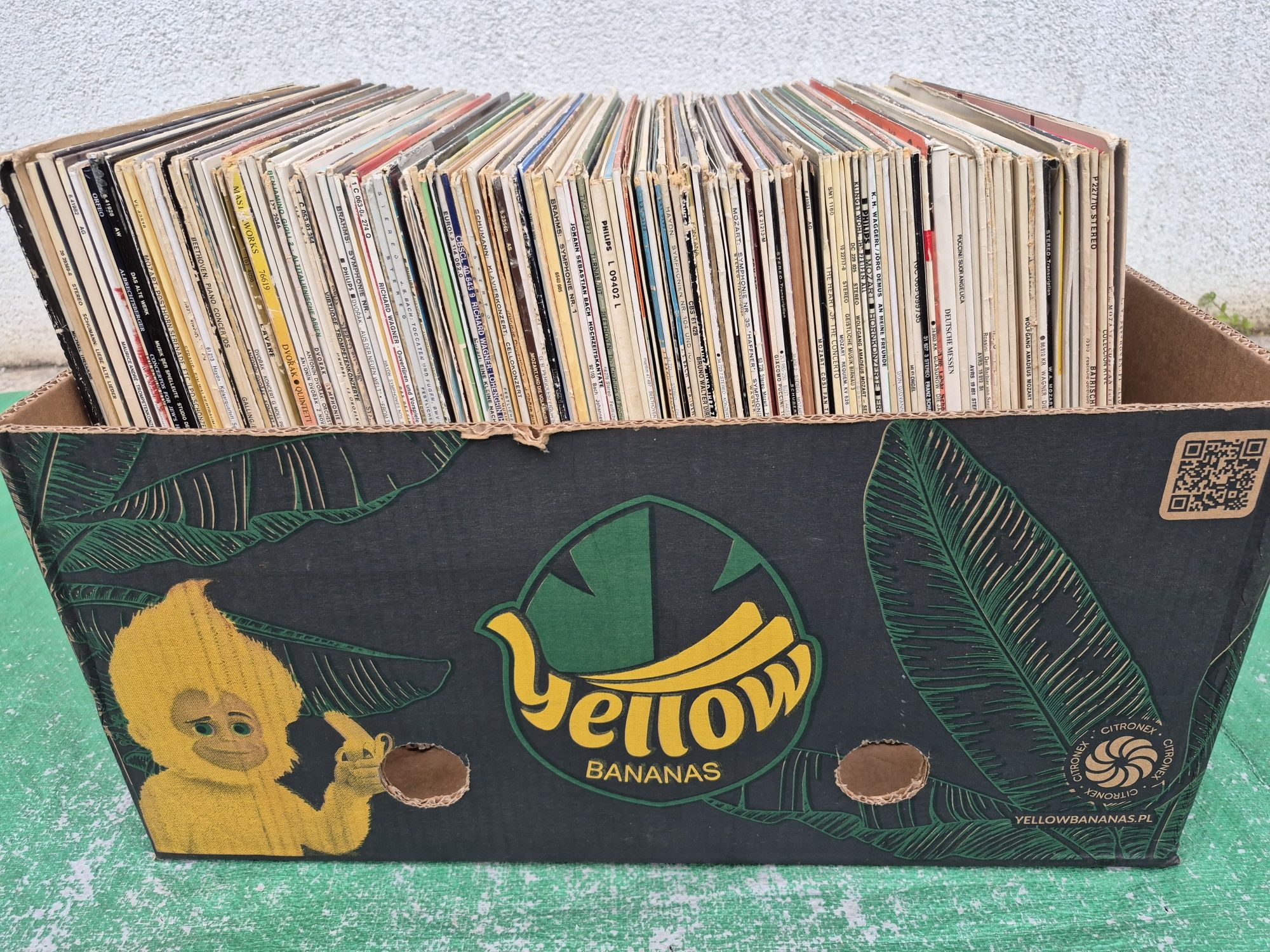 Vând Lot 200LP Discuri Vinil muzică clasică mixta Compozitori celebrii
