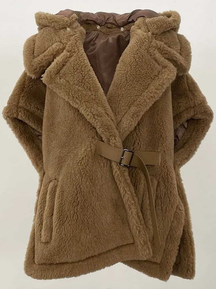 Teddy Bear елек - 62% алпака, 26% вълна и 12% коприна