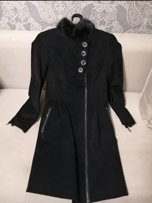 Замшевая дублёнка