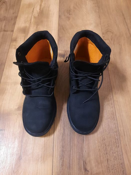 Ghete Timberland, masura 39, impermeabile,  din piele nabuc