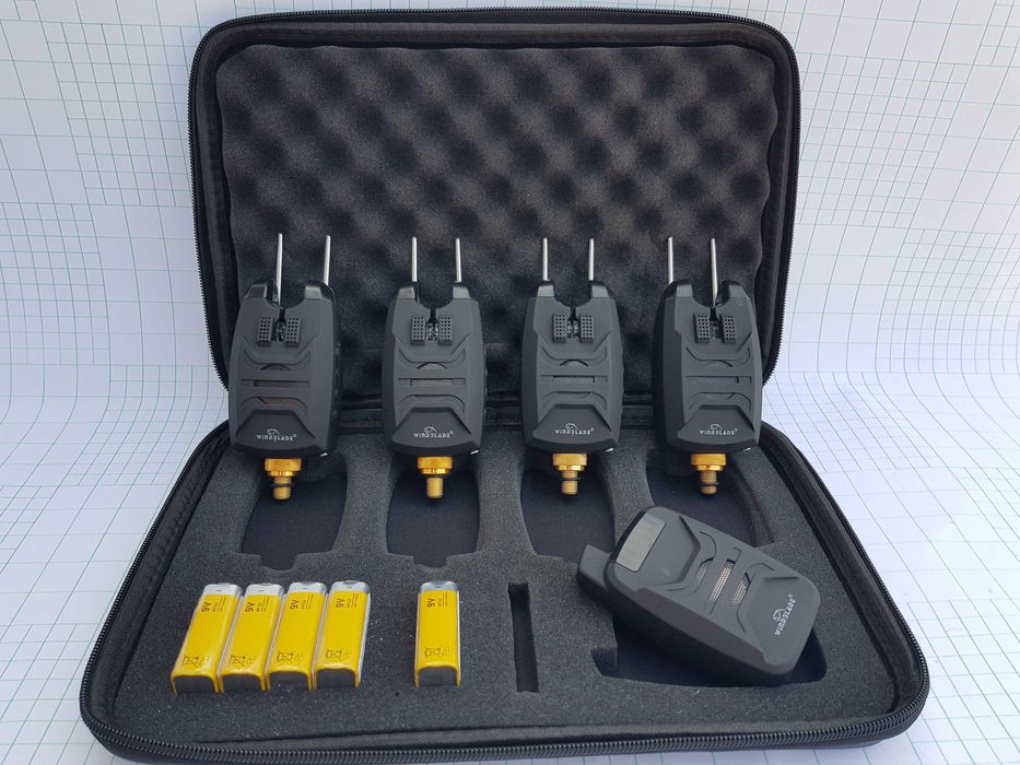 Set 4 Avertizori cu Statie Wind Blade si 4 Swinger cu led MKM3 M513