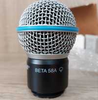 Capsula microfon shure beta 58a RPW 118,ulxd ,qlxd ,ur,blx,GLX,gl