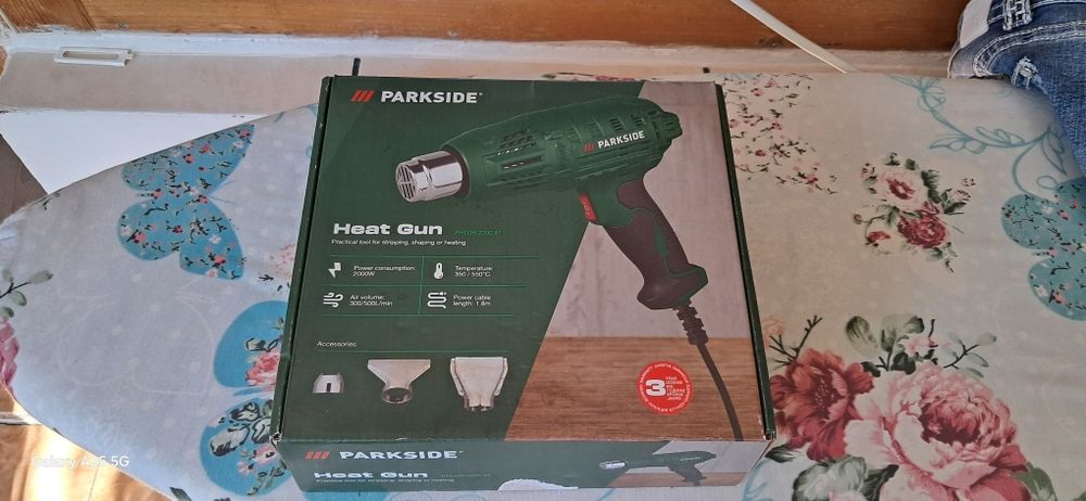 Parkside suflanta aer cald nou