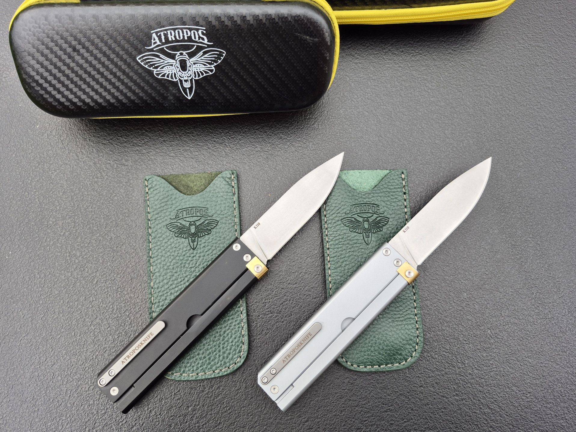 Сгъваем Руски гравитационен нож Atropos Trapper Knife