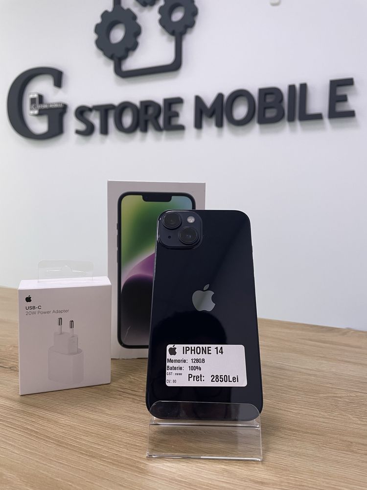 G Store Mobile: iPhone 14  128  gb  black!