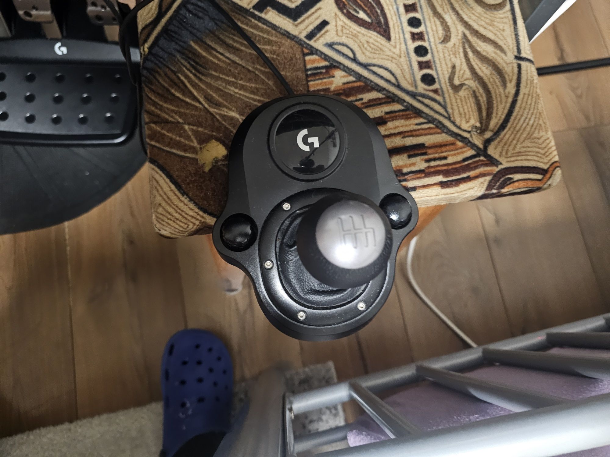 Logitech G923 cu pedale + schimbător cu garanție, stare bună