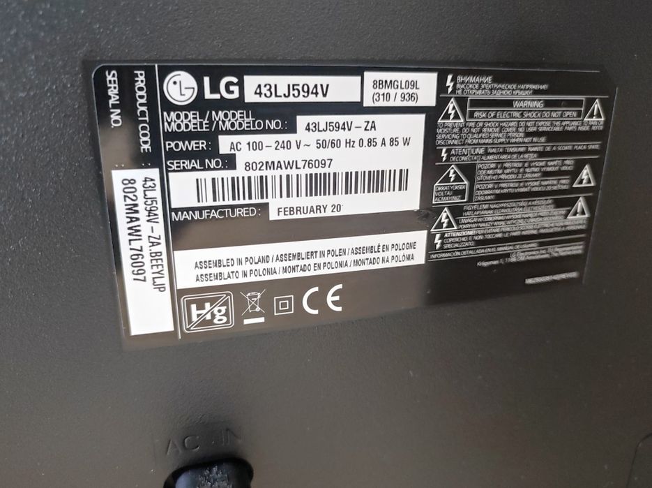 Tv Smart  LG 108cm IMPECABIL !