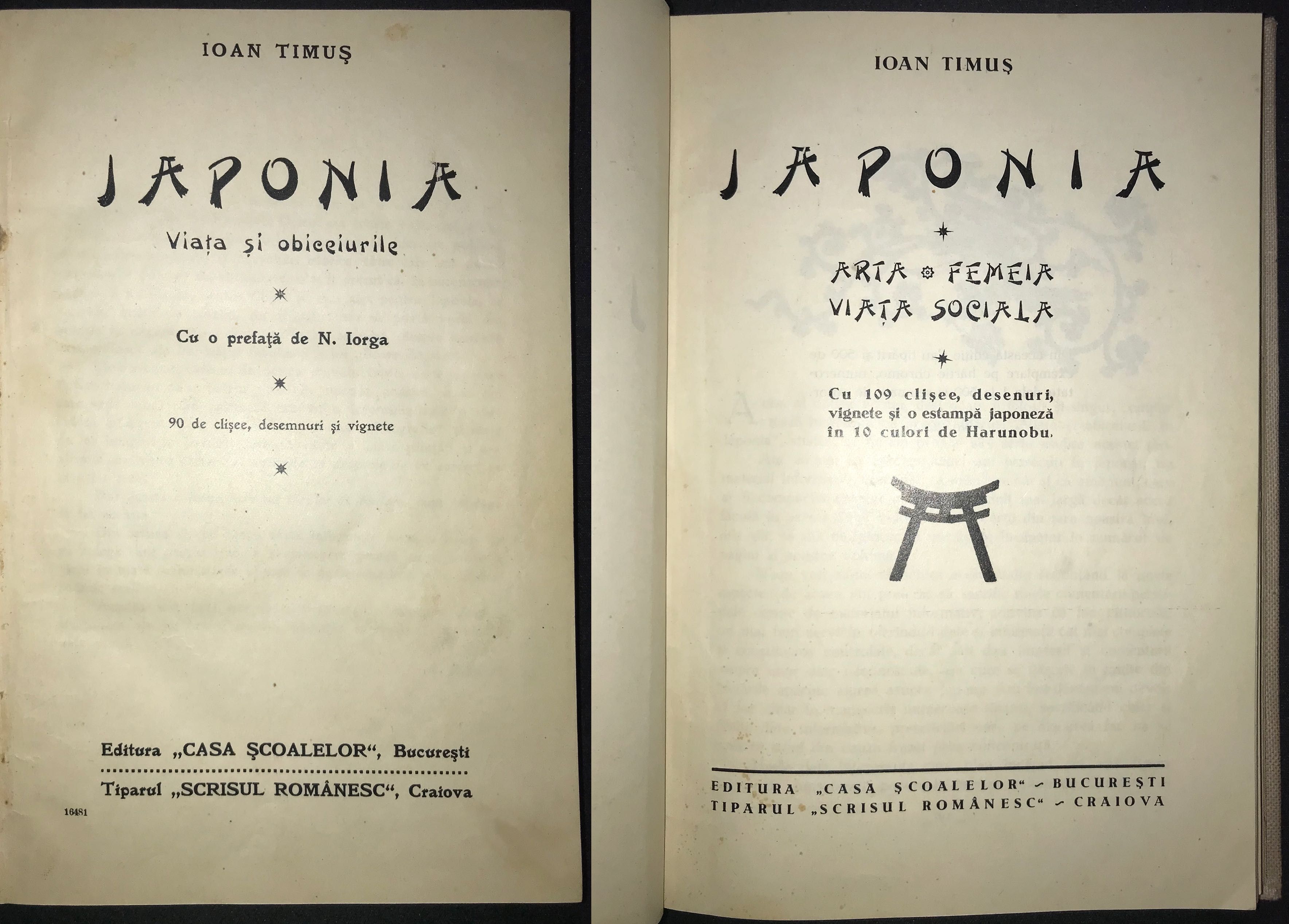 Ioan Timus, Japonia viata si obiceiurile + Arta, femeia, viata sociala