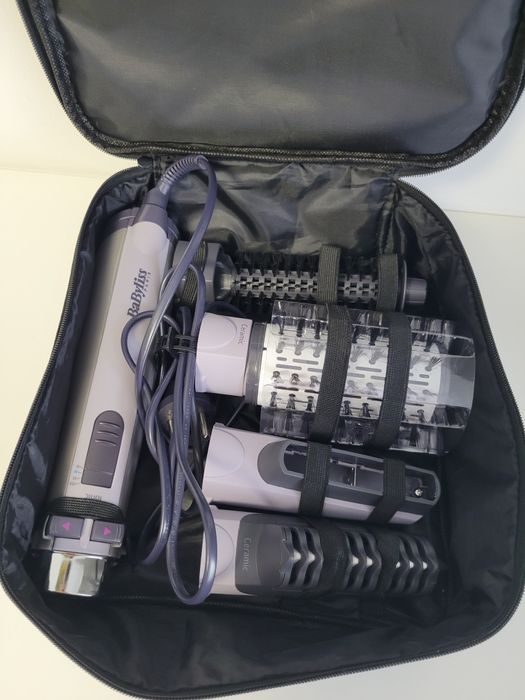 Perie rotativă  Babyliss cu 4 accesorii, 1000 W