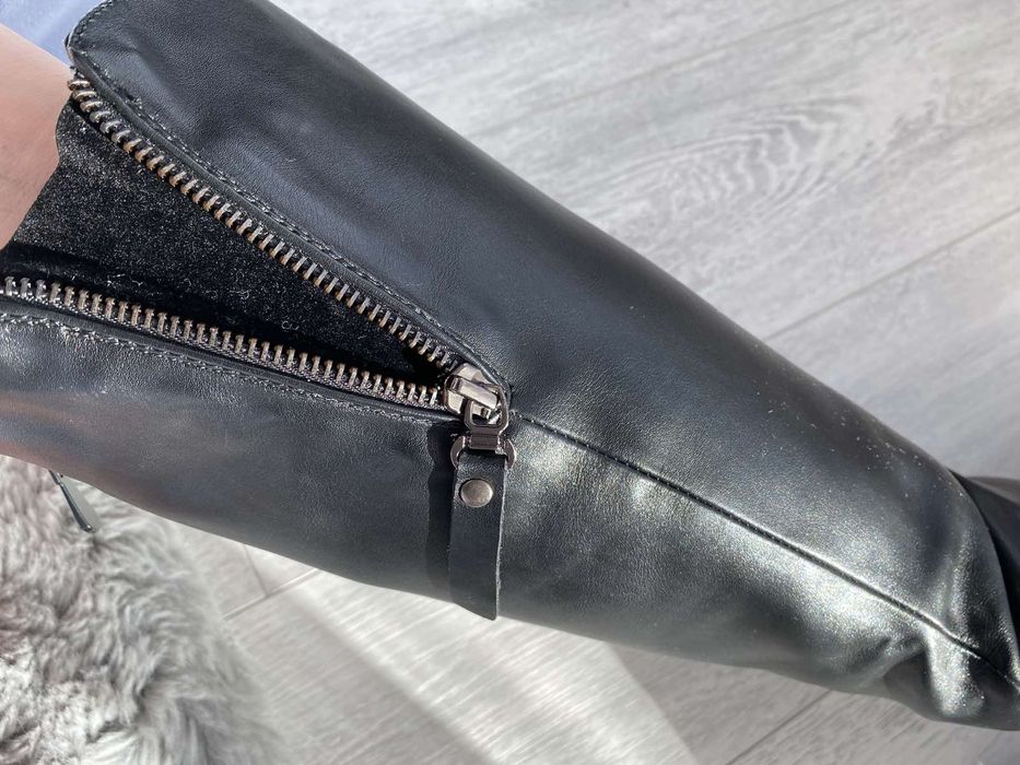 дамски ботуши на висок ток