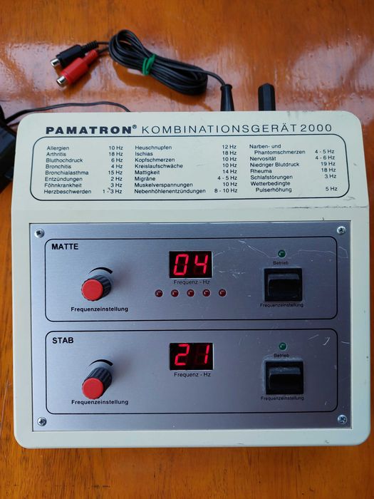Generator cititor comparator frecventa Pamatron 2000 1-21Hz medical