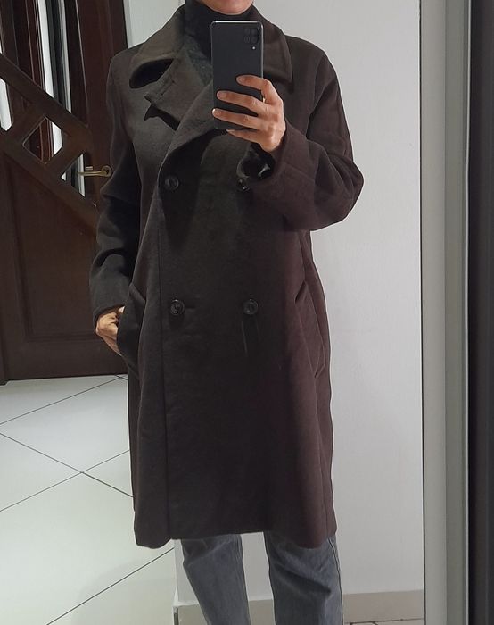 Palton Max Mara autentic lână virgină