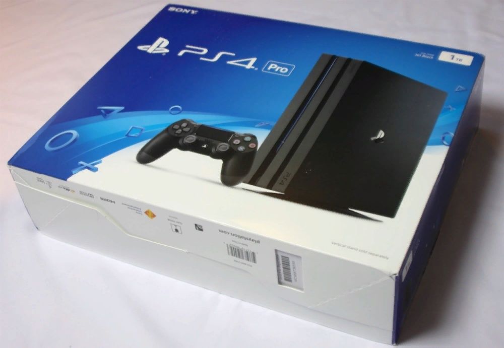 Игровая консоль SONY PlayStation 4 Pro Black 1TB \ магазин GAMEtop