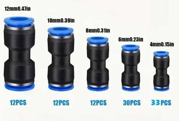 Бързи фитинги за въздушни маркучи