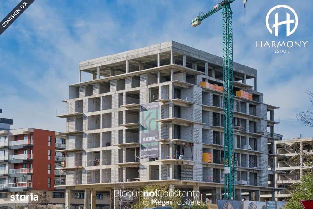 #Nou: Apartament 4 camere 115mp utili + terasă 45mp · Harmony Estate