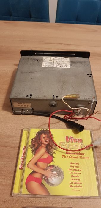 Radio casetofon auto de mașină Sanyo Autoreverse