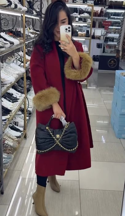 Пальто қызғылт түсте (жаңа)