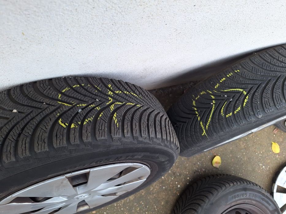 Cauciucuri cu jante  Michelin alpin 5 195/65/15