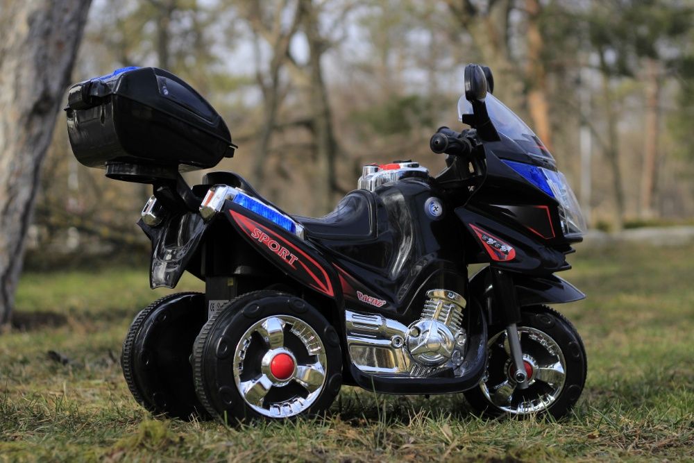 Mini Motocicleta electrica cu 3 roti 183099 STANDARD #Negru
