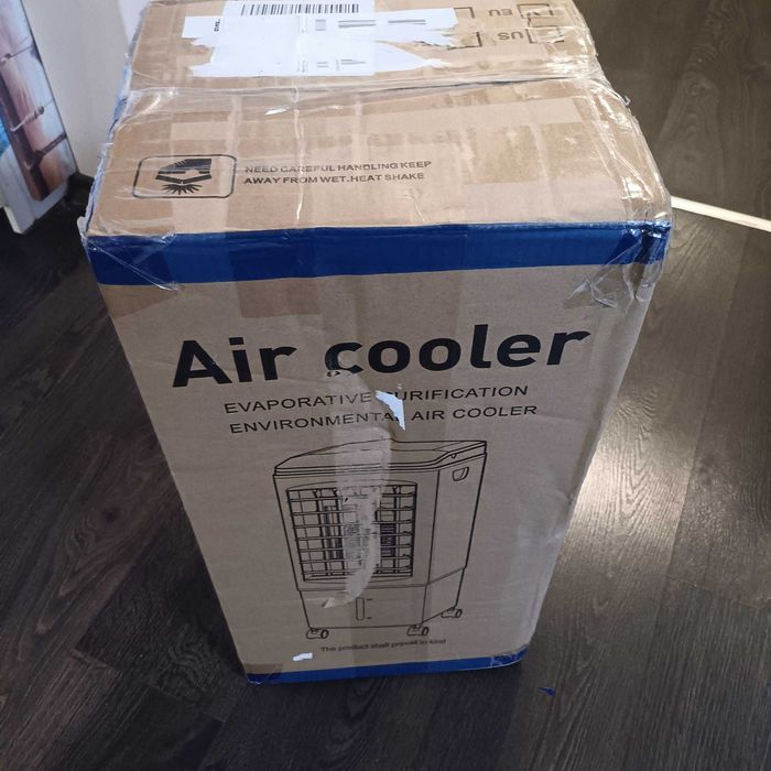 Мобилен вентилатор 4 в 1 с водно охлаждане, 8L (климатик)