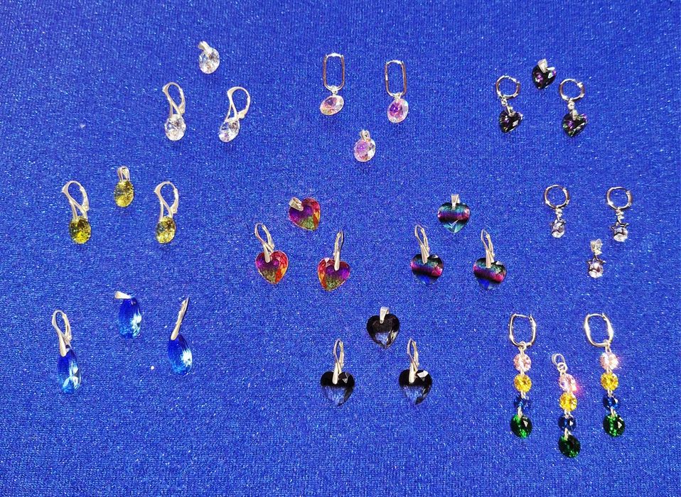 Seturi de argint cu pietre zirconia