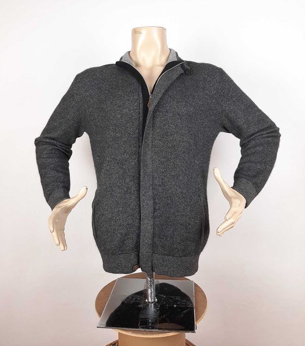 Tom Rusborg - Мъжко плетено яке от 100% кашмир размер M-L