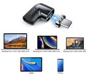 Adaptor magnetic USB-C PD 120W Macbook Pro Air