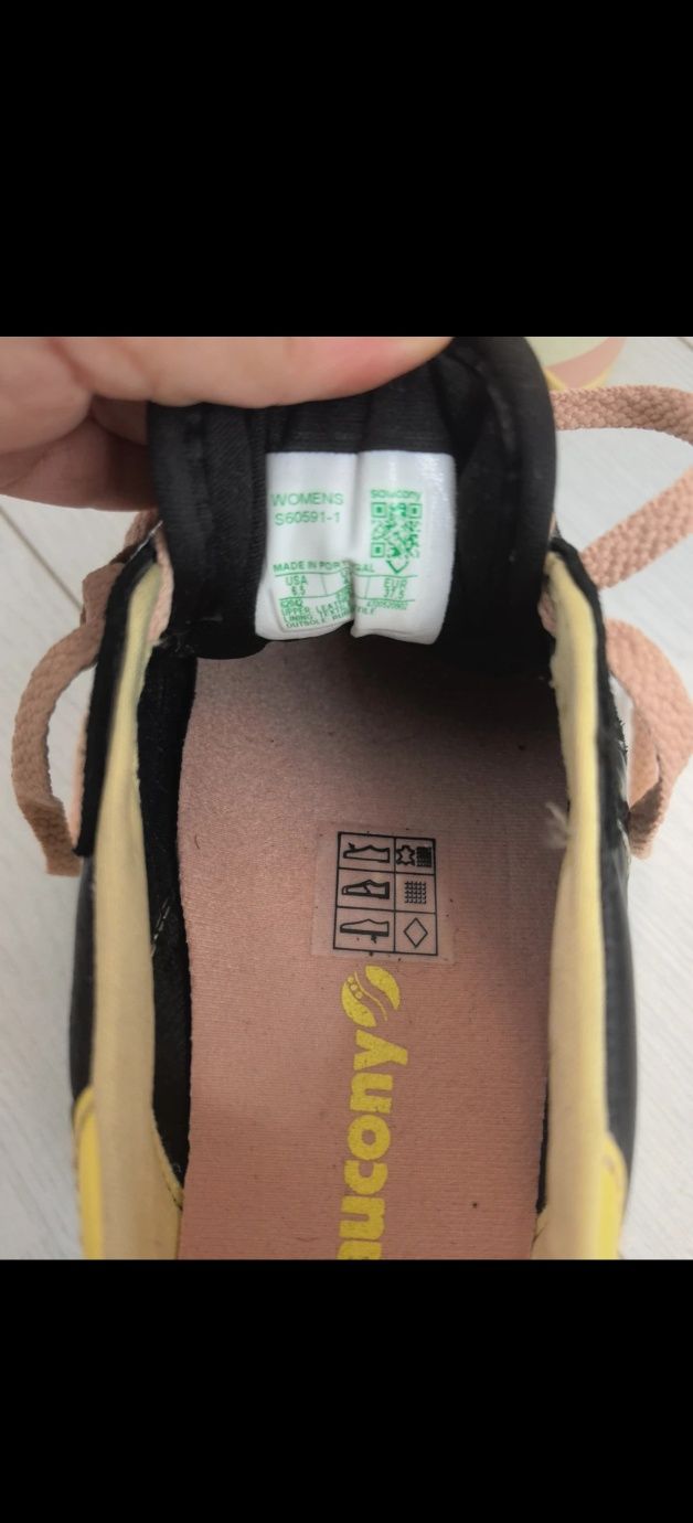 Adidasi Saucony 37,5, de fapt sunt un 36 (23cm talpa interioara)
