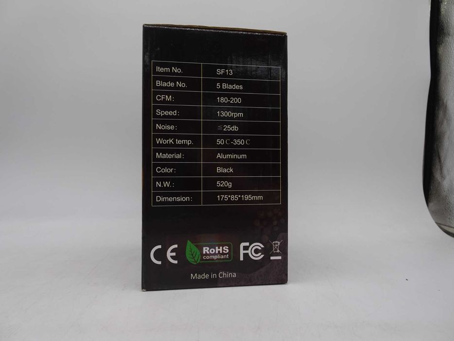 Ventilator cu 5 pale pentru semineu