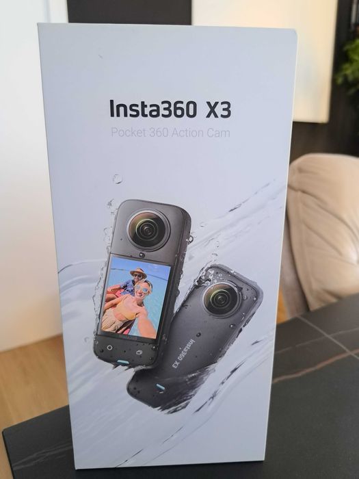 НАЙ-НИСКА ЦЕНА Продавам Insta 360 x3 Camera