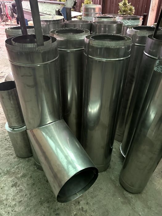 Cos de fum inox chit complet