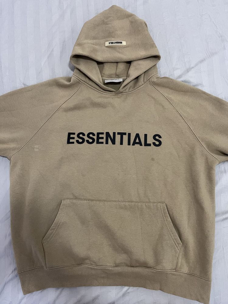 Essentials Khaki hoodie