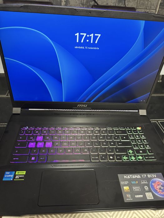 Laptop Gaming MSI Katana 17 B13VEK I5-13420H