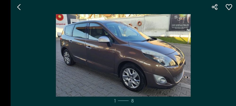 Geam spate Renault Megane Grand Scenic 3