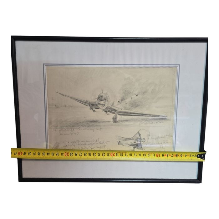 Schiță în creion Helmuth Liska