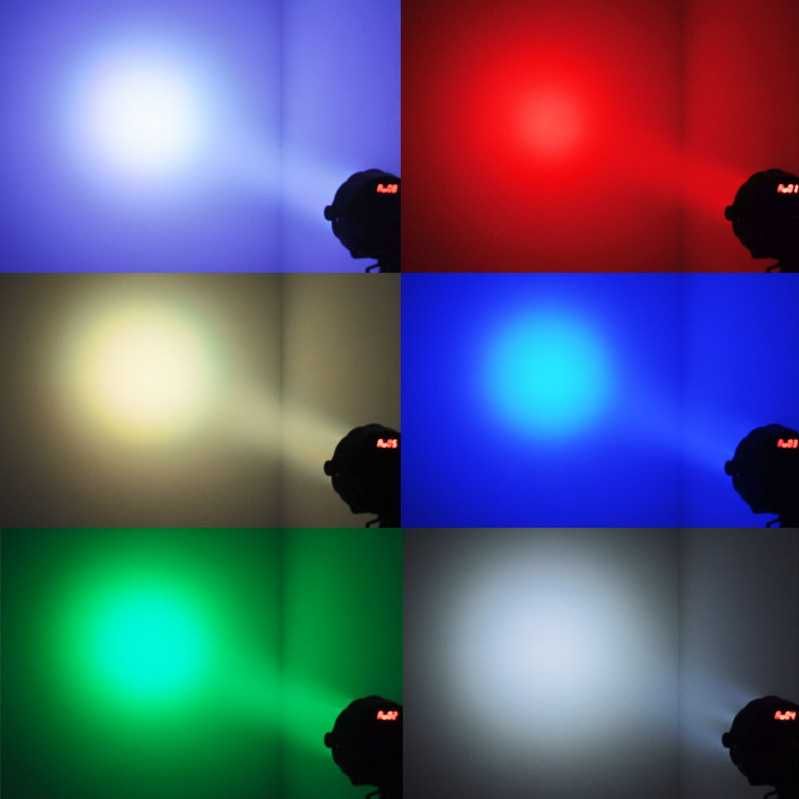 Proiector lumini PAR RGBW, 54 x LED, petreceri  Disco PARTY