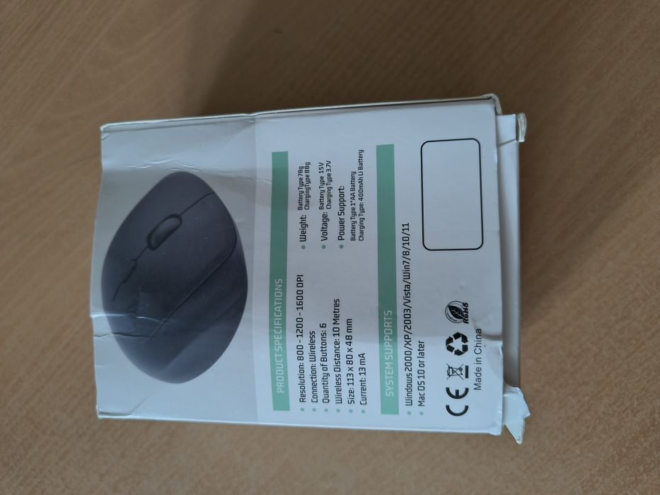 Mouse wireless și bluetooth 1600 DPI