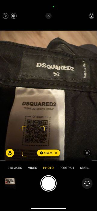 Намаление:Dsquared2-Оригинални мъжки дънки Л размер/52