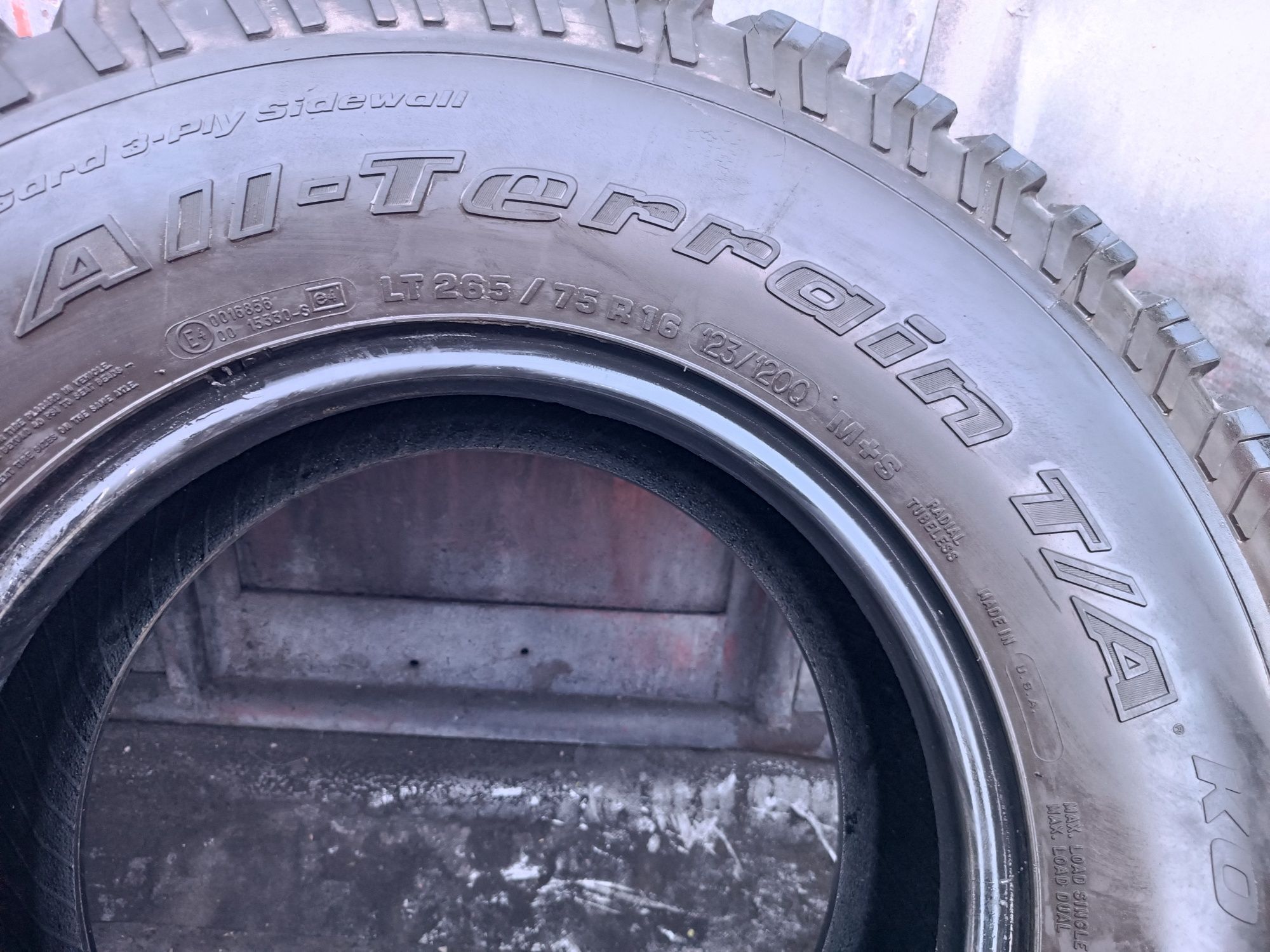 265/75/16 BF Goodrich