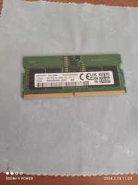 Operativka RAM xotira DDR5 8 GB 4800Mhz. SODIMM samsung. 300 ming sum