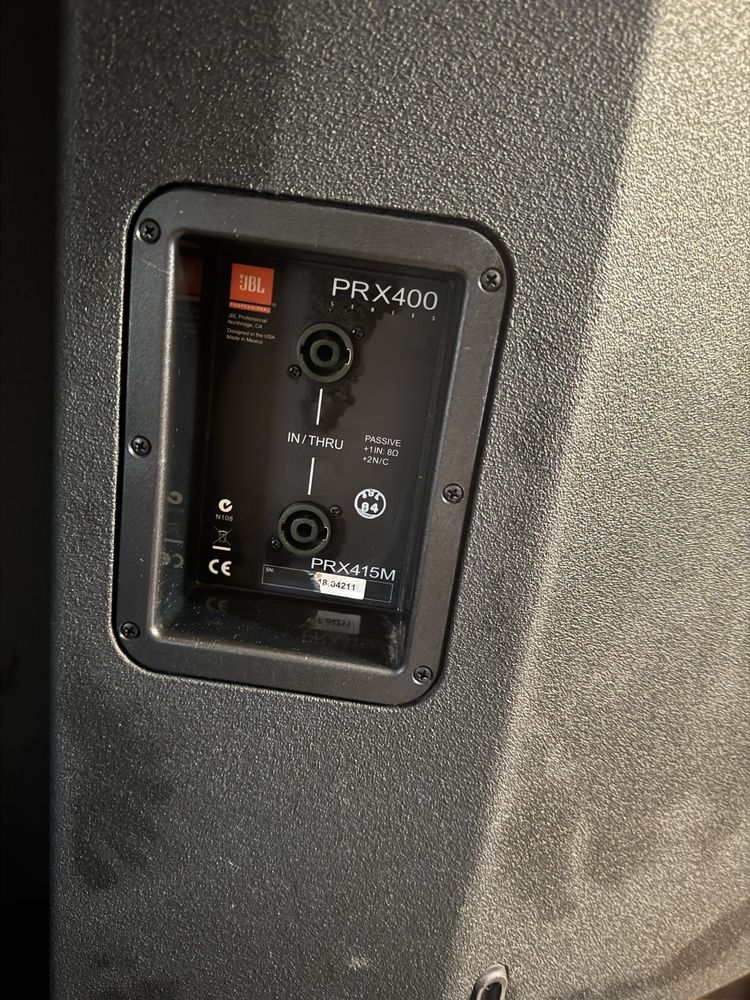 Vand boxe  JBL PRX 415M