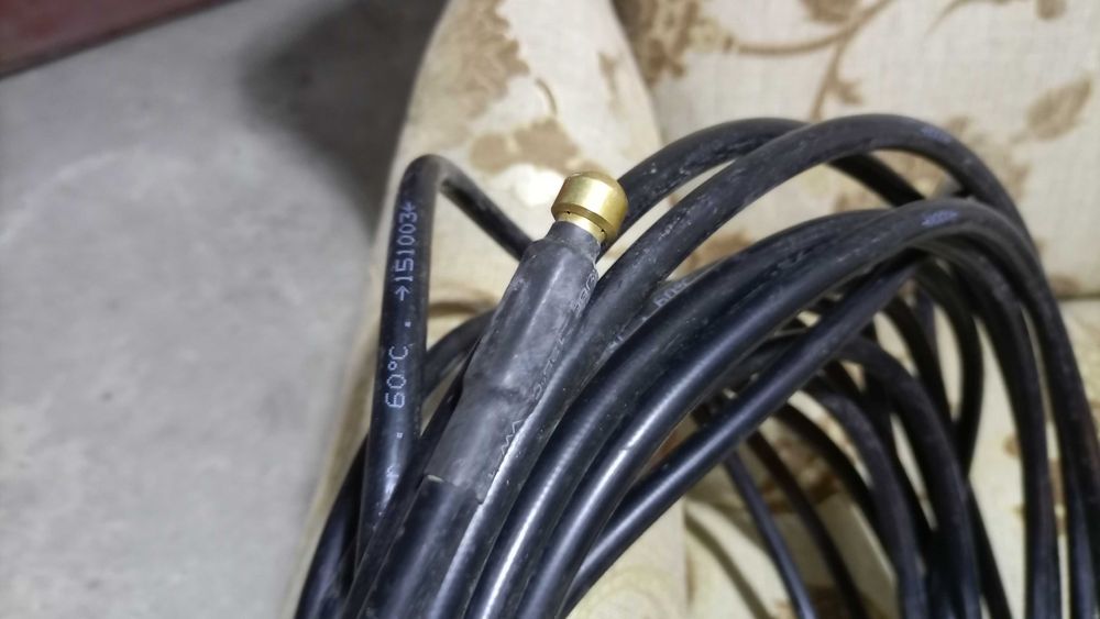 Водоструйка Керхер с удължителен маркуч