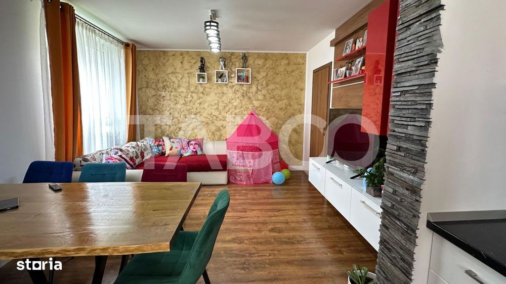 Apartament decomandat 3 camere mobilat utilat zona Arhitectilor Sibiu